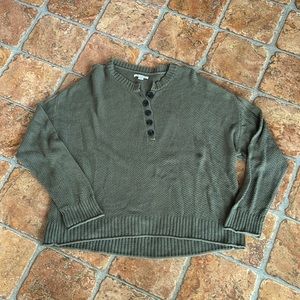 American Eagle Henley sweater